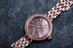 Combo Quà Tặng Đồng Hồ Nữ JA-1421C Julius Hàn Quốc Dây Thép  + Lắc Tay ES214