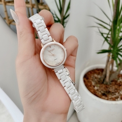 Combo Đồng Hồ Nữ JS-062A Julius Star + Vòng Tay Hình Chú Rắn ES190A