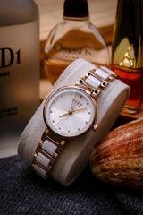 Đồng Hồ Nữ  JA-1209A Julius Hàn Quốc Dây Thép (Hồng Mặt Trắng)