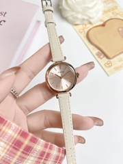 Đồng Hồ Nữ JA-1539 Julius Hàn Quốc Dây Da (4 Màu)