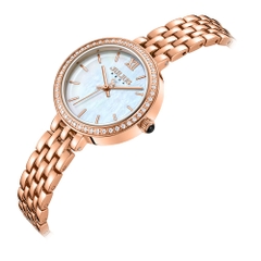 Đồng Hồ Nữ JA-1421B Julius Hàn Quốc Dây Thép (Đồng)