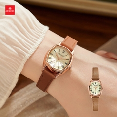 Đồng Hồ Julius JA-1446C Hàn Quốc Dây Da (Nâu)