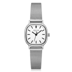 Đồng Hồ Nữ JA-1538 Julius Hàn Quốc Dây Thép (4 Màu)
