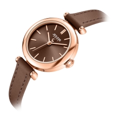 Đồng Hồ Nữ JA-1539 Julius Hàn Quốc Dây Da (4 Màu)
