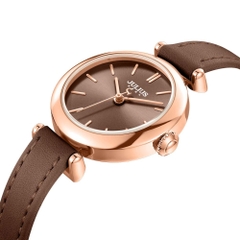 Đồng Hồ Nữ JA-1539 Julius Hàn Quốc Dây Da (4 Màu)