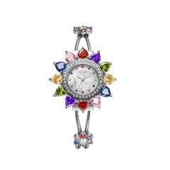 Đồng Hồ JS-021 Julius Star Hàn Quốc Dây Thép (2 Màu)