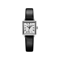 Đồng Hồ Nữ JS-031 Julius Star Kính Sapphire Hàn Quốc dây da (2 Màu)