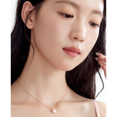 Dây chuyền JULIUS Ngọc trai Bạc 925 (V.Hồng) JSP-0031