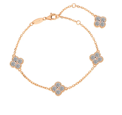 Lắc Tay  Moissanite Cao Cấp  ESME ES410-QCS008