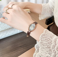 Đồng Hồ Nữ JA-1555 Julius Hàn Quốc Dây Thép (5 màu)