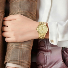 Đồng Hồ Nữ JS-061L Julius Hàn Quốc kính saphire (Vàng)