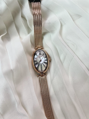 Đồng Hồ Nữ JA-1555 Julius Hàn Quốc Dây Thép (5 màu)