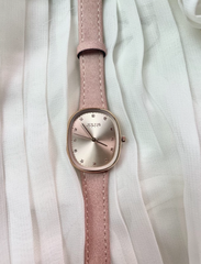 Đồng Hồ Nữ JA-1559 Julius Hàn Quốc Dây Da (4 màu)