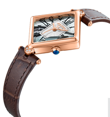 Đồng Hồ Nữ JA-1527 Julius Hàn Quốc Dây Da (3 Màu)