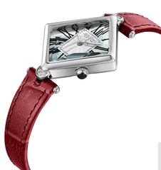 Đồng Hồ Nữ JA-1527 Julius Hàn Quốc Dây Da (3 Màu)