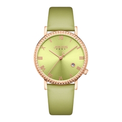 Đồng Hồ Nữ JA-1339 Julius Hàn Quốc Dây Da (3 Màu)