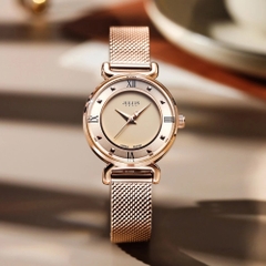 Đồng Hồ Nữ JA-728 Julius Hàn Quốc Dây Thép (4 Màu)
