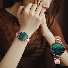 Combo Quà Tặng Đồng Hồ Nữ JS-058B1 + Vòng Tay JSB02B