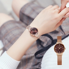 Đồng hồ nữ Julius Hàn Quốc chín hãng JA-917D  (Nâu)