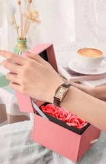 Đồng Hồ Nữ JA-1338C Julius Hàn Quốc Da (Nâu)