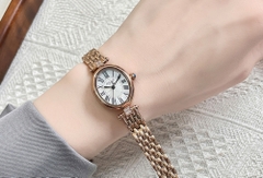 Đồng Hồ Nữ JA-1524 Julius Hàn Quốc Dây Da (3 Màu)