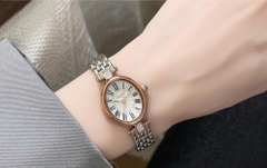 Đồng Hồ Nữ JA-1524 Julius Hàn Quốc Dây Da (3 Màu)