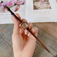 Đồng hồ nữ JA-496C Julius Hàn Quốc Dây Da (Nâu)