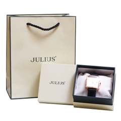 Đồng Hồ Nam JA-1207B Julius Hàn Quốc Dây Da (2 màu)