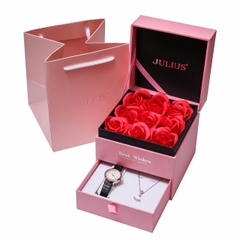 Combo Quà Tặng Đồng hồ Nữ Julius JA-1404 + Nữ Trang JSP0008
