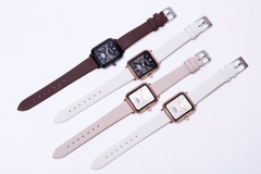 Đồng Hồ Nữ JA-1481 Julius Hàn Quốc Dây Da (4 màu)