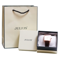 Đồng Hồ Nam JA-1207B Julius Hàn Quốc Dây Da (2 màu)