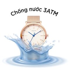 Đồng Hồ Nam JA-867MC Julius Hàn Quốc Dây Thép (Đồng)