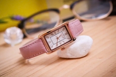 Combo Quà Tặng Đồng Hồ Nữ JA-1338B Kèm Dây Mesh