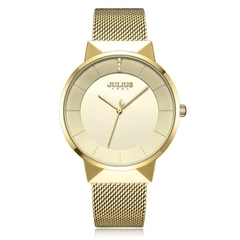 Đồng Hồ Nam JA-1104MB Julius Hàn Quốc Dây Thép