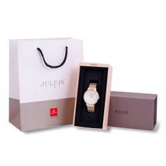 Đồng Hồ Nam JA-1104MB Julius Hàn Quốc Dây Thép