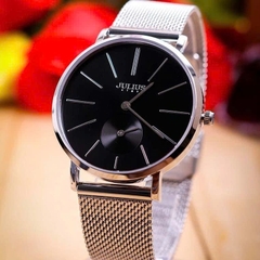 Combo Đồng Hồ Nữ JS-022A + Nhẫn Moissanite ES290AS