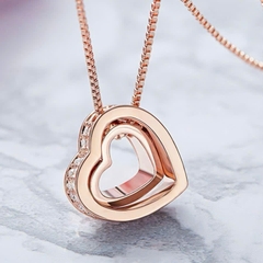 Combo Đồng Hồ Nữ JA-1475C Julius + Dây Mesh + Dây Chuyền ESME ES482