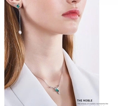 Combo Đồng Hồ Nữ Julius JA-1395F + Nữ Trang ESME ES092