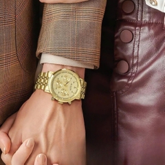 Đồng Hồ Nam JS-061M Julius Hàn Quốc Dây Thép (Vàng)