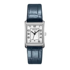 Đồng Hồ Nữ JA-1494LA Julius Hàn Quốc Dây Da (Xanh)