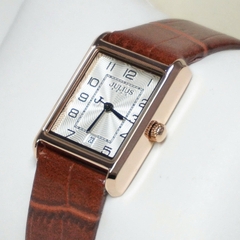 Đồng Hồ Nữ  JA-1494LB Julius Hàn Quốc Dây Da (Nâu)