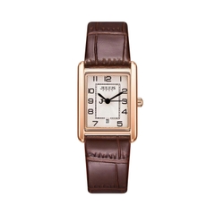 Đồng Hồ Nữ  JA-1494LB Julius Hàn Quốc Dây Da (Nâu)