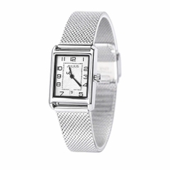 Combo Đồng Hồ Nữ JA-1494LA + Dây Mesh + Dây Chuyền ESME ES482