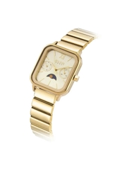 Đồng Hồ Nữ JA-1467C Julius Hàn Quốc Dây Thép (Vàng)