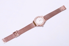 Combo Phụ Kiện Đồng Hồ Nữ JA-1395C + Dây Mesh + Trang Sức Dây Chuyền ESME ES482