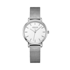 Combo Phụ Kiện  Đồng Hồ Nữ JA-1164L Julius Hàn Quốc Dây Thép (Nhiều Màu)