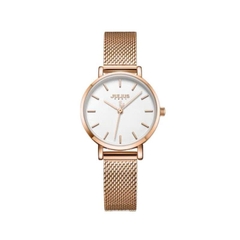 Combo Phụ Kiện  Đồng Hồ Nữ JA-1164L Julius Hàn Quốc Dây Thép (Nhiều Màu)