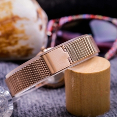 Combo Phụ Kiện  Đồng Hồ Nữ JA-1164L Julius Hàn Quốc Dây Thép (Nhiều Màu)