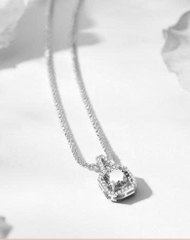 Dây chuyền Moissanite Bạc JSP-0020A