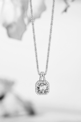 Dây chuyền Moissanite Bạc JULIUS JSP-0020A